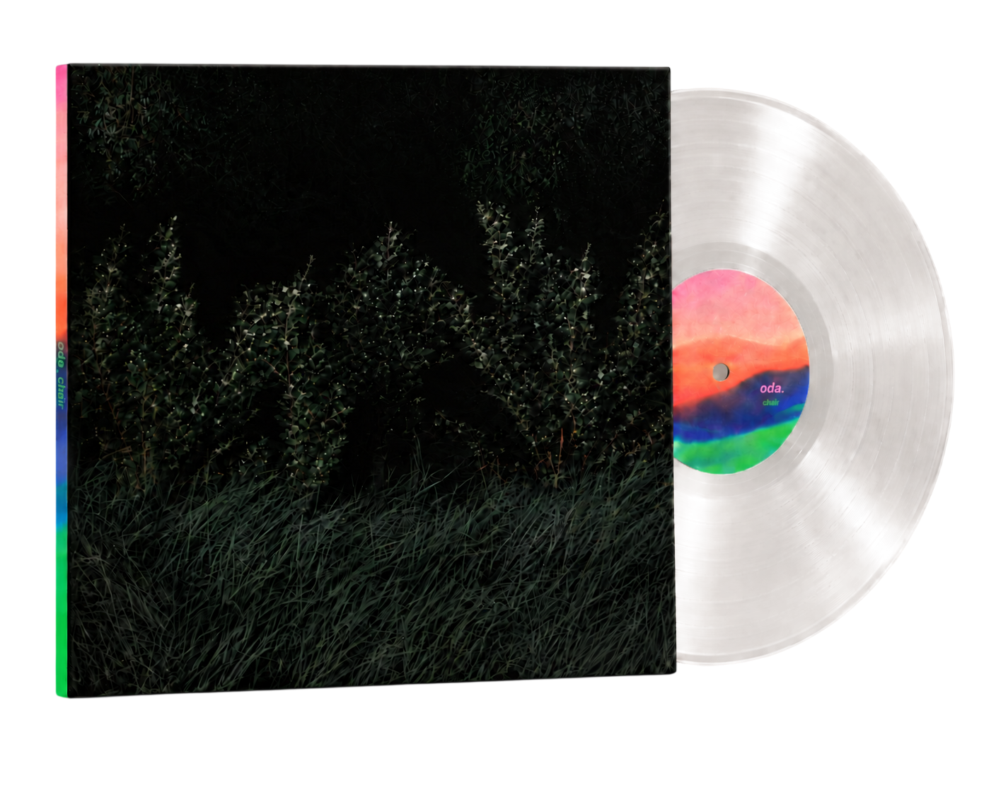 Mockup recto provisoire du vinyle chair.